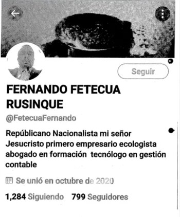 Perfil de X de Óscar