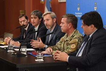 Rogelio Frigerio, esta mañana en