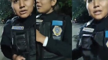 La oficial adscrita a la