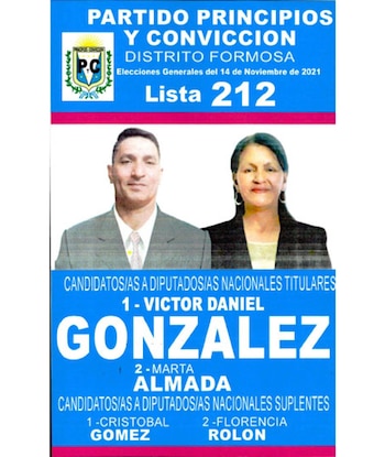 Victor Daniel González (Partido Principios