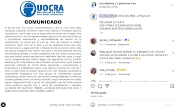 El comunicado de los seguidores