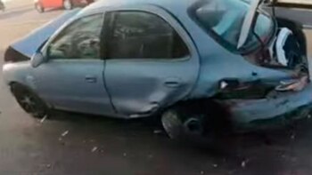 El choque en cadena se