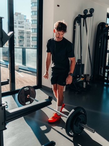 La preparación de Pierre Gasly