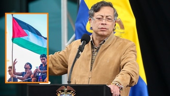 Gustavo Petro volvió a causar polémica al repostear mensajes en apoyo al futbolista Lamine Yamal ondeando la bandera de Palestina en festejo del Barcelona