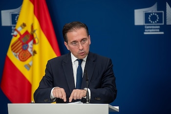 El ministro de Asuntos Exteriores, Unión Europea y Cooperación de España, José Manuel Albares (Belga/Europa Press)