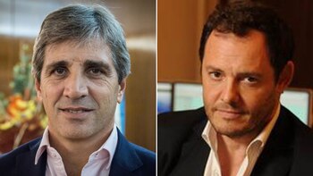 Luis Caputo y Demian Reidel