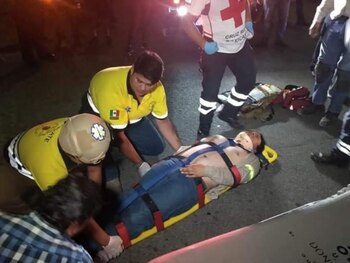 Elementos de protección civil informaron