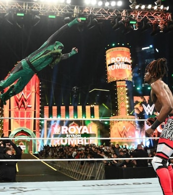 El luchador habló conmovido tras