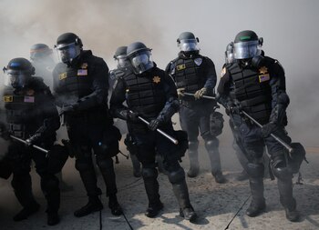 La Guardia Nacional fue desplegada