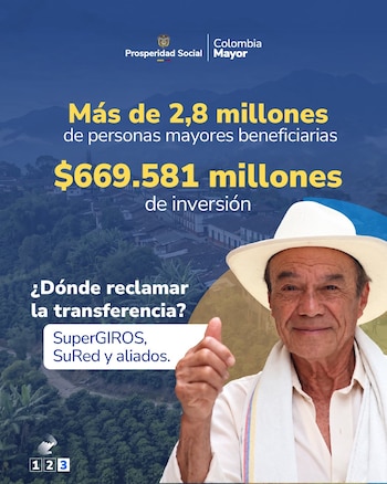 El programa pide apoyo para continuar cumpliendo con los pagos a los beneficiarios (Prosperidad Social/X)