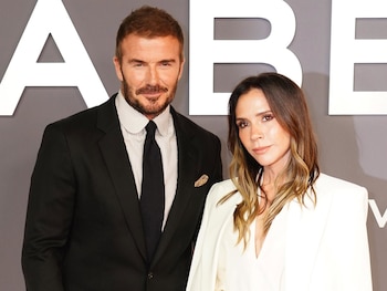 Victoria y David Beckham evitaron