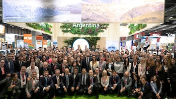 La delegación argentina en FITUR,