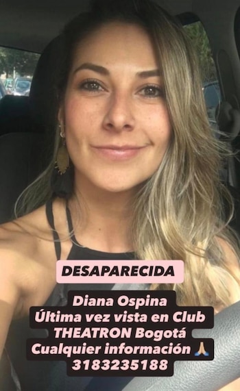 Diana Ospina se subió a