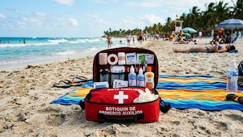 Vacaciones en la playa: cómo preparar un botiquín de primeros auxilios para ir al mar