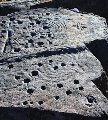 Los petroglifos de Peñafadiel, en