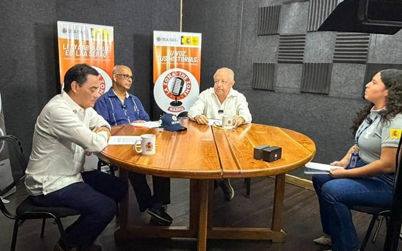 El Centro Ta’Amay de El Arenal albergó una actividad del proyecto de diálogo e intercambio entre jóvenes de la Zona de Adyacencia Belice-Guatemala. (DCA)
