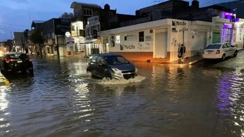 Las entidades sufrieron inundaciones con
