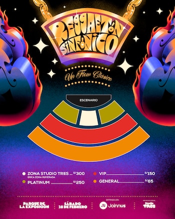 El cartel oficial de "Reggaetón