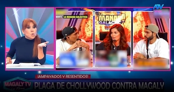 Magaly Medina responde ao La Manada após o relatório de Jefferson Farfán: “Não podemos pedir mais inteligência”. Captação: Magaly TV La Firme.