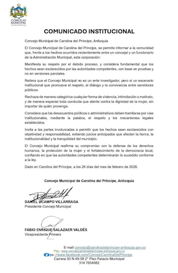 El Concejo Municipal exige garantías