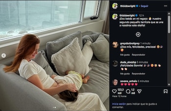 Bonnie Wright compartió con sus seguidores que espera que su segundo hijo nazca en el otoño. (Instagram)