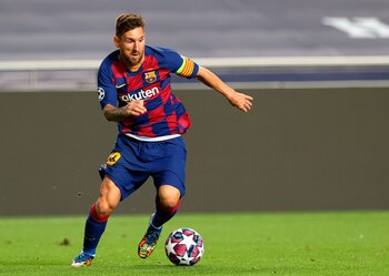 El jugador argentino Lionel Messi.