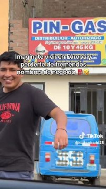 El sugerente cartel de venta de gas en Barranca que se volvió viral en redes sociales