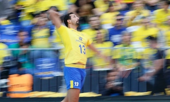 El jugador Mauricio Souza de Brasil, en una fotografía de archivo. EFE/Hedeson Alves