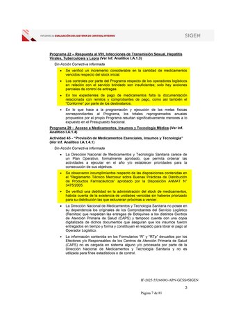 La auditoría realizada por la