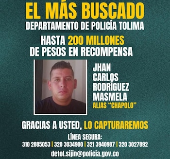 Las autoridades ofrecen 200 millones