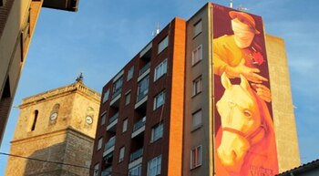 Pintura del Quijote más grande del mundo