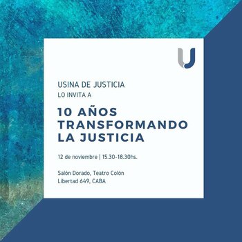 Usina de Justicia celebra sus