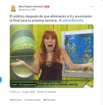 Memes sobre 'La Gran Estrella'.