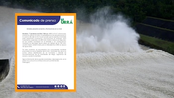 Urrá emite alerta por fuerte