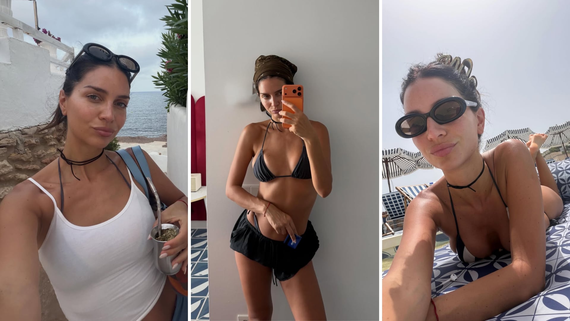 El nuevo viaje de Zaira Nara a Ibiza: entre la playa, sus clásicos mates y el relax total