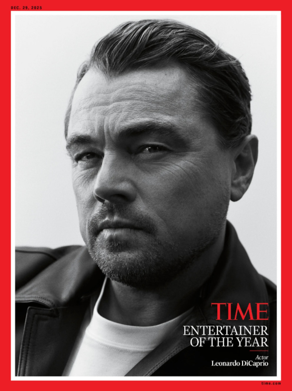 Leonardo DiCaprio fue elegido Artista del Año 2025 por TIME Leonardo DiCaprio fue elegido Artista del Año 2025 por TIME