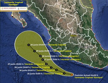 Foto: (Servicio Meteorológico Nacional)