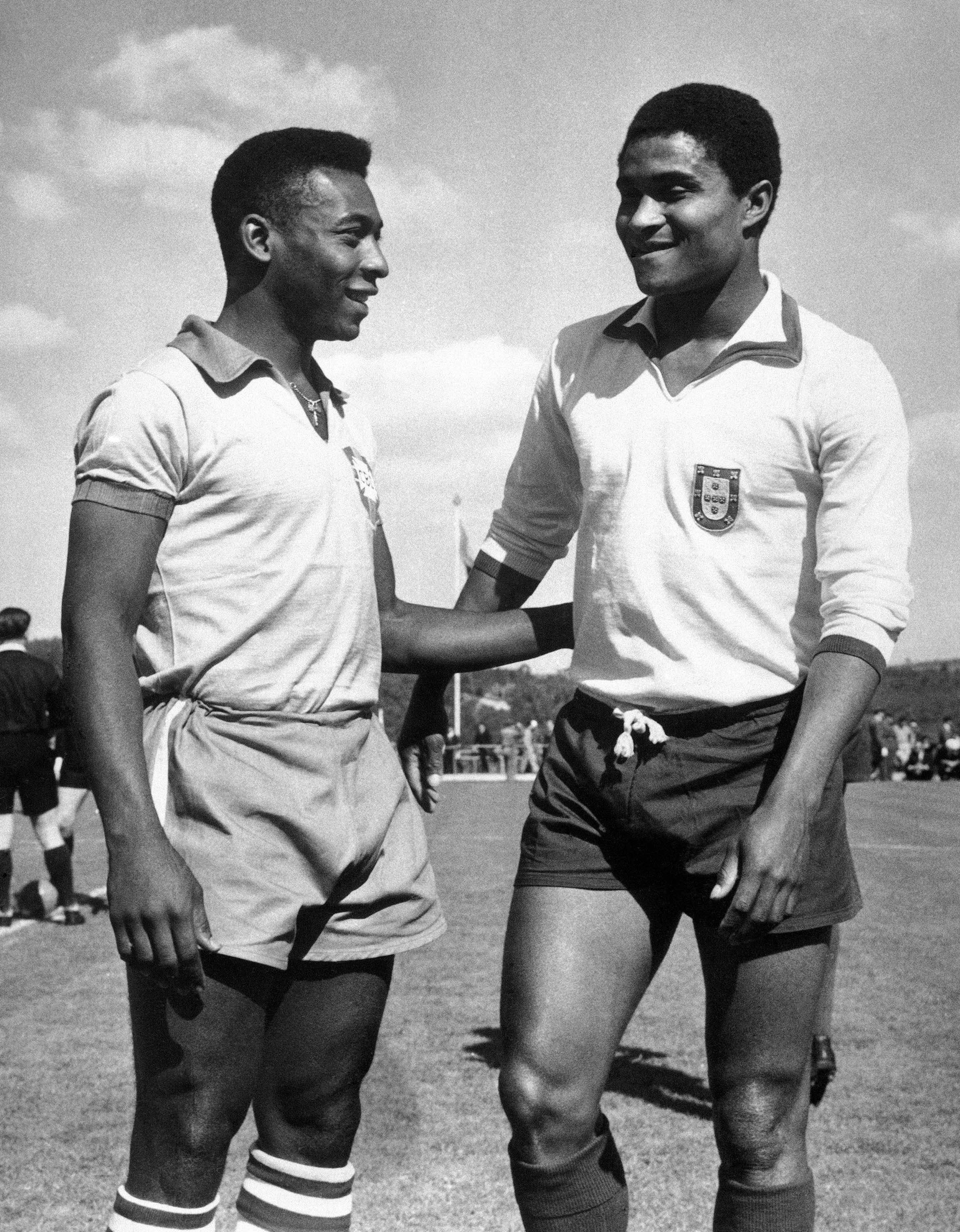 Eusébio da Silva Ferreira llevó a Portugal a la elite del fútbol mundial antes de la llegada de Cristiano Ronaldo (AP Photo, File)