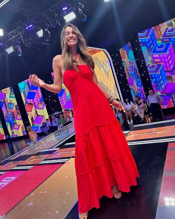Pampita brilla en el jurado