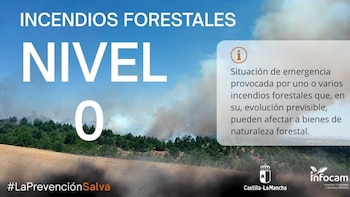 Controlado y desciende a Nivel 0 el incendio de Borox que obligó a confinar una urbanización del municipio