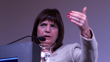 La ministra Patricia Bullrich dice