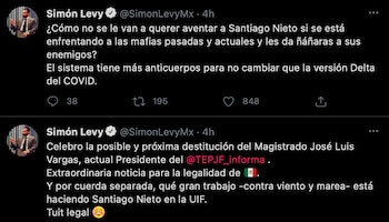 Simón Levy celebró la destitución