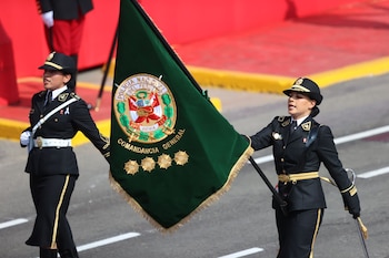 Desfile Militar por Fiestas Patrias