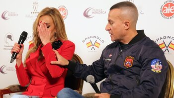 Joaquín Cortés, Ana Obregón y Richy Castellanos durante la presentación del partido de fútbol benéfico entre famosos y artistas, a 12 de diciembre de 2024, en Madrid (España).
José Ramón Guisado / Europa Press
FAMOSOS;FÚTBOL;PARTIDO
12/12/2024