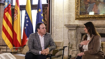 Venezolanos en la Comunitat celebran