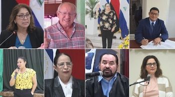 Ana Julia Guido fue sancionada por Estados Unidos, Canadá, la Unión Europea, Reino Unido y Suiza por su participación en la represión en Nicaragua desde 2018. (Imagen retomada de Diario La Prensa de Nicaragua)
