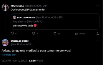 Pantallazo Publicación Marbelle - créditos