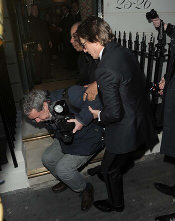 Tom Cruise auxilió a un