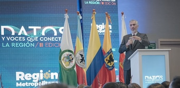 El director del Dane, Juan Manuel Alvarado presentó la metodología de la Encuesta Multipropósito para actualizar la información socioeconómica de Bogotá y Cundinamarca - crédito @DANE_Colombia/X