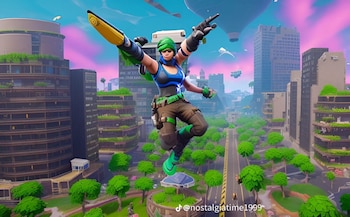 Ángel de la Independencia (TikTok/@nostalgiatime1999)